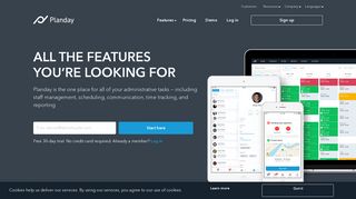 
                            9. See all the features Planday has to offer