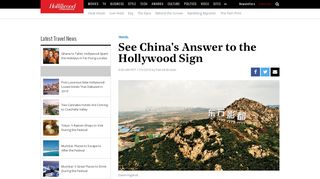 
                            10. See China's Answer to the Hollywood Sign | Hollywood Reporter