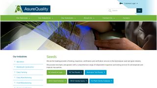 
                            11. Seeds - Grains - Food Grain - Seed Industry | AsureQuality