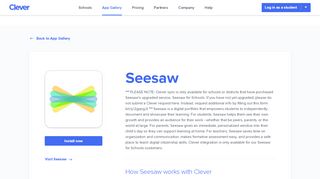 
                            8. Seesaw - Clever application gallery | Clever