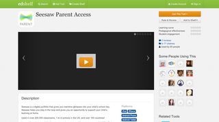 
                            6. Seesaw Parent Access Reviews | edshelf