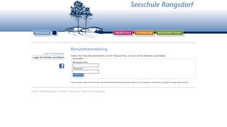 
                            1. Seeschule Rangsdorf: Login für Schüler und Eltern