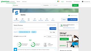 
                            13. Seetec Reviews | Glassdoor.ie