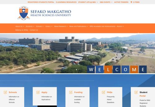 
                            12. Sefako Makgatho Health Sciences University: Home