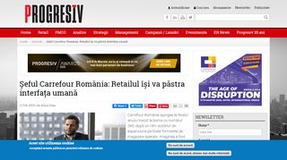 
                            3. Șeful Carrefour România: Retailul își va păstra interfața umană ...