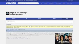 
                            12. Sega ID not working? - Phantasy Star Online 2 Message Board for ...