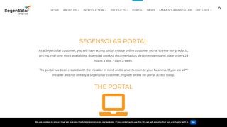 
                            4. Segen Portal – Segen Solar