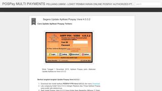 
                            12. Segera Update Aplikasi Pospay Versi 4.0.3.2 | POSPay MULTI ...