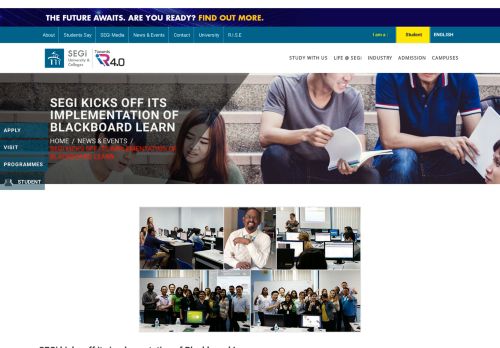 
                            8. SEGi kicks off its implementation of Blackboard Learn - ...