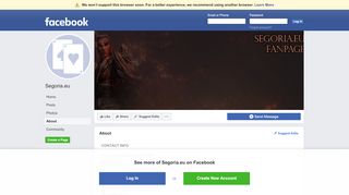 
                            9. Segoria.eu - About | Facebook