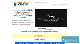 
                            4. Segredos do ENEM - LEIA Antes de Comprar! — Segredos do Enem ...