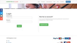 
                            9. Segretaria virtuale | Login - Segretaria in cloud