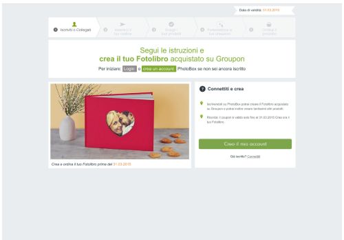 
                            10. Segui le istruzioni e crea il tuo Fotolibro acquistato su ... - Photobox