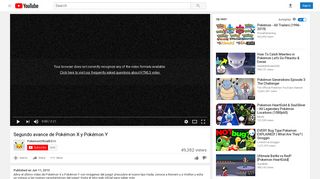 
                            7. Segundo avance de Pokémon X y Pokémon Y - YouTube