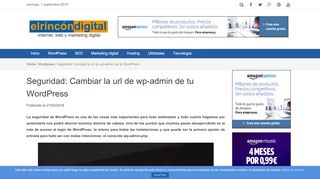 
                            8. Seguridad: Cambiar la url de wp-admin de tu Wordpress - El rincón ...