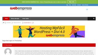 
                            6. Seguridad login en Prestashop - Webempresa