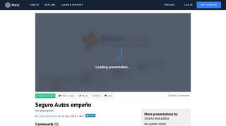 
                            10. Seguro Autos empeño by Charly Bobadilla on Prezi