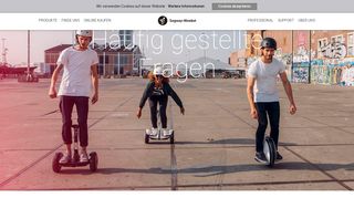 
                            5. Segway - Support: häufig gestellte Fragen