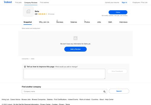 
                            13. Seha Careers and Employment | Indeed.com