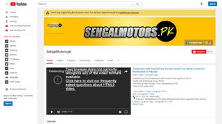 
                            6. SehgalMotors.pk - YouTube