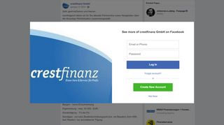 
                            12. Sehr geehrteDamen und Herren,... - crestfinanz GmbH | Facebook