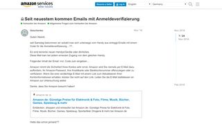 
                            10. Seit neuestem kommen Emails mit Anmeldeverifizierung - Allgemeine ...