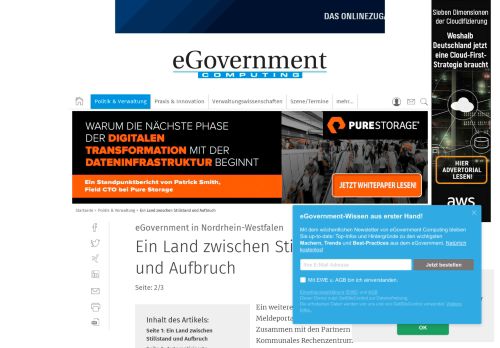 
                            10. Seite 2: Automatisiserte Meldeauskunft - eGovernment Computing