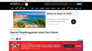 
                            5. Sejarah Penyelenggaraan Asian Para Games - Kompas.com