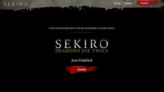 
                            10. Sekiro™ Shadows Die Twice