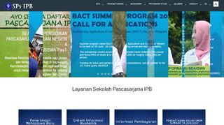 
                            7. Sekolah Pascasarjana IPB – Toward Better Future with IPB Graduate ...