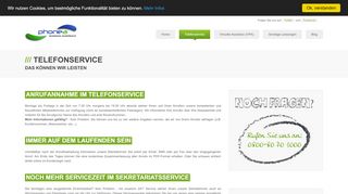 
                            5. Sekretariatsservice für anspruchsvolle Kunden im phonea ...