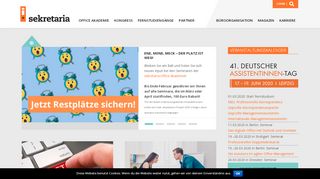 
                            8. Sekretärin & Assistentin Online-Handbuch - sekretaria.de