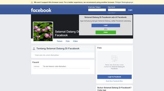 
                            10. Selamat Datang Di Facabook | Facebook