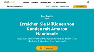 
                            2. Selbstgemachtes verkaufen | Amazon Handmade - Amazon.de