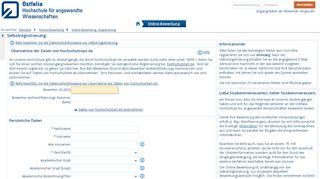 
                            9. Selbstregistrierung - Ostfalia Hochschule für angewandte ...