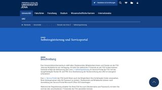 
                            5. Selbstregistrierung und Serviceportal