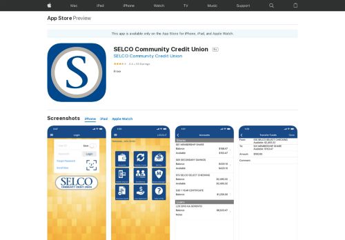 
                            9. SELCO Community Credit Union on the App Store - iTunes - Apple