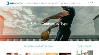 
                            12. Select Courses by Type — FitFixNow