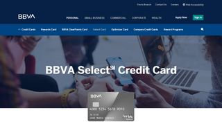 
                            8. Select Credit Card | BBVA Compass