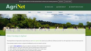 
                            7. Select HerdApp in Agfood - AgriNet