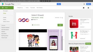 
                            5. Select Shaadi - Apps on Google Play