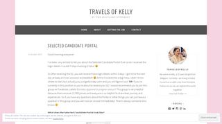
                            9. Selected Candidate Portal – Travels Of Kelly