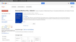
                            8. Selected Works of S.L. Sobolev: Volume I: Equations of Mathematical ...