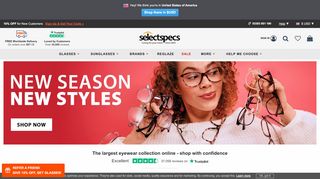
                            11. SelectSpecs: Prescription Glasses & Sunglasses Online