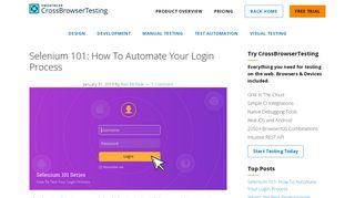 
                            9. Selenium 101: How To Automate Your Login Process ...