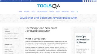 
                            12. Selenium JavaScript - ToolsQA