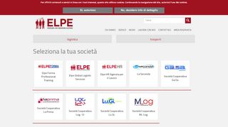 
                            4. Seleziona la tua società | Elpe