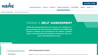 
                            3. Self-Assesment Services Comprehensive | NBME