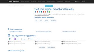 
                            12. Self care digicel broadband Results For Websites Listing - SiteLinks.Info