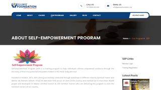 
                            3. Self Empowerment Program | Galway Foundation